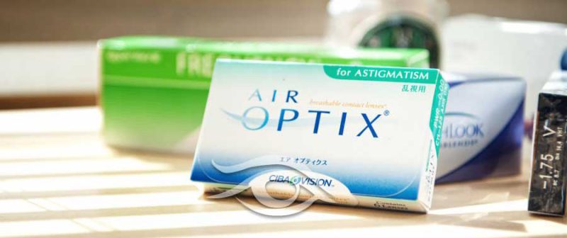 لنز آستیگمات سیباویژن ایراپتیکیس Air Optix