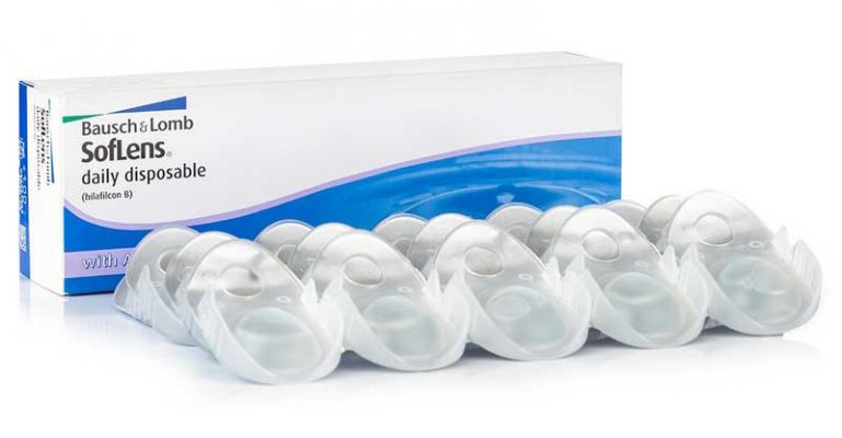 لنز طبی روزانه بوش اند لومب soflens daily disposable