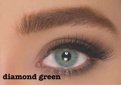 لنز ایلوژن کالر رنگ دیاموند گرین