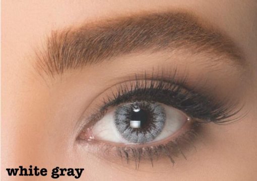 لنز ایلوژن کالر رنگ وایت گری