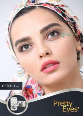 لنز سبز 1 تن : برند مارشال پرتی آیز رنگ گرین