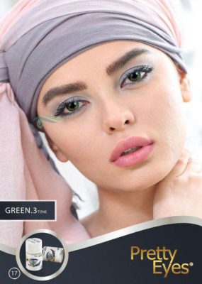 لنز سبز 3 تن : برند مارشال پرتی آیز رنگ گرین