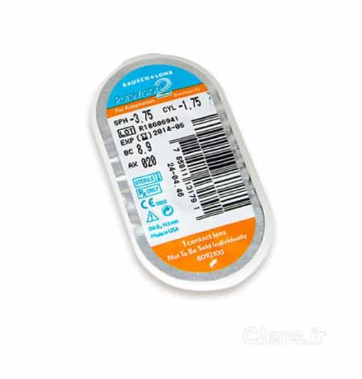لنز طبی فصلی آستیگمات پیورویژن PureVision 2HD for Astigmatism