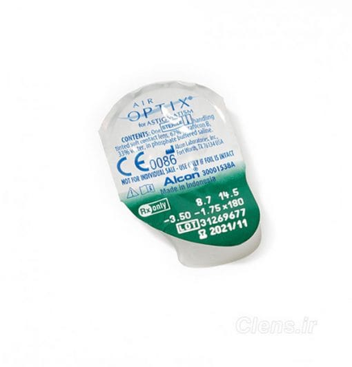 لنز آستیگمات سیباویژن ایراپتیکیس Air Optix