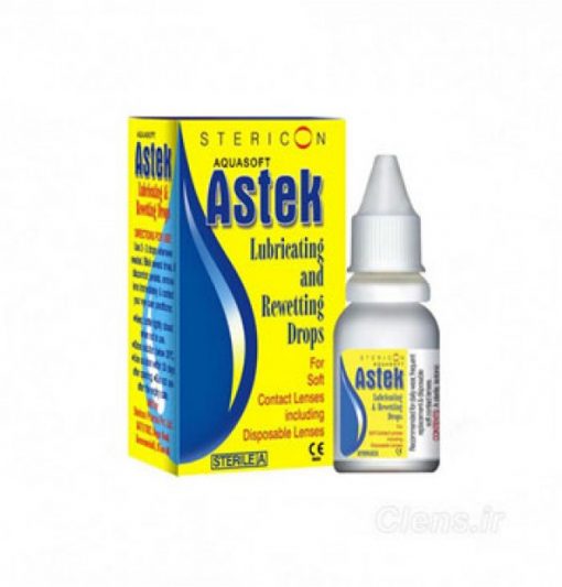 قطره مرطوب کننده لنز اَستک Astek