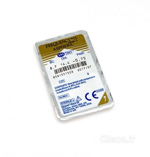 لنز طبی کوپرویژن فرکانسی آسفریک Frequency 55 Aspheric