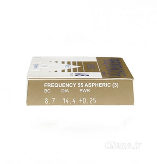 لنز طبی کوپرویژن فرکانسی آسفریک Frequency 55 Aspheric
