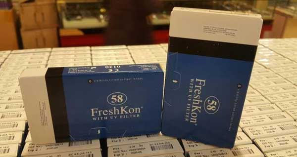 لنز طبی فصلی فرشکن Freshkon 58