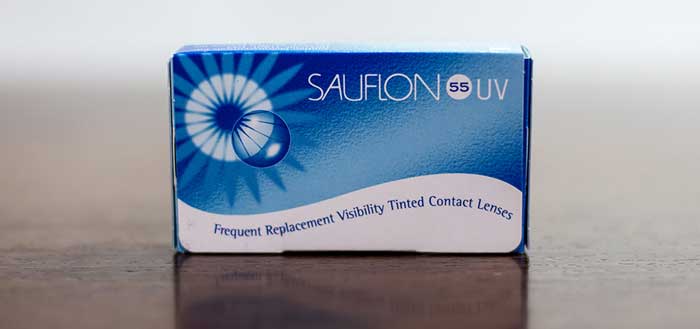 لنز طبی سافلون sauflon 55uv