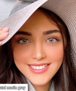 خرید لنز کریستال رنگ مارین گری