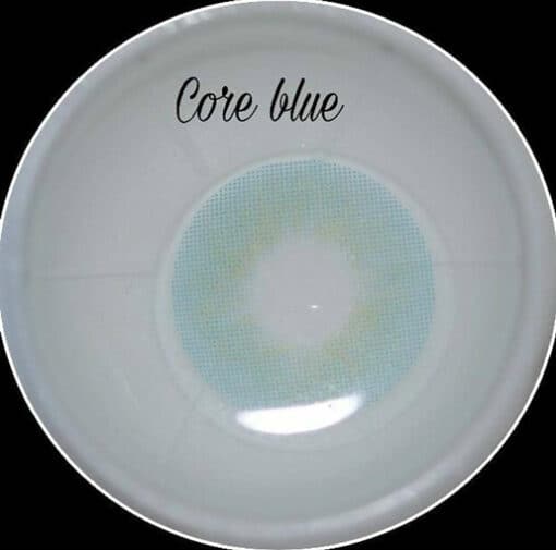 Natural core blue lens
