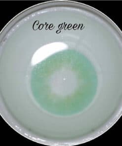 Natural core green lens