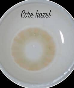 Natural core hazel lens