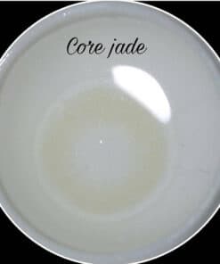 Natural core jade lens