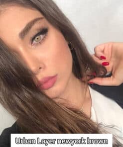 خرید لنز اوربان لایر رنگ نیویورک براون