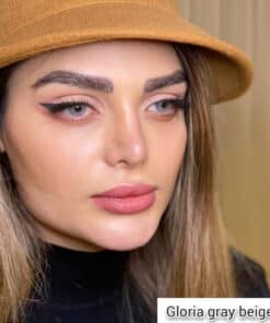 خرید لنز گری بژ برند گلوریا