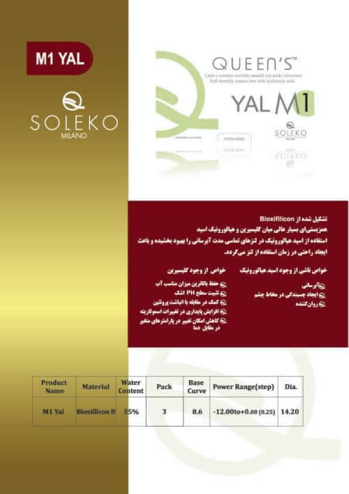Soleko Yal M1 lens
