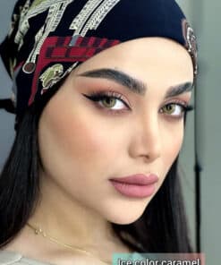 خرید لنز رنگی آیس کالر کارامل