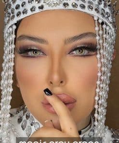 خرید لنز رنگی گلوریا مجیک گری گرین