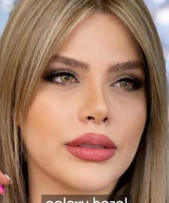 خرید لنز رنگی گلوریا گلکسی هازل