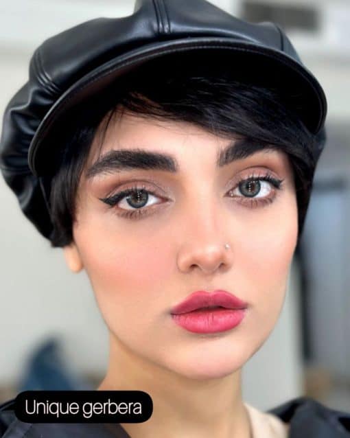 خرید لنز برند یونیک ژربرا