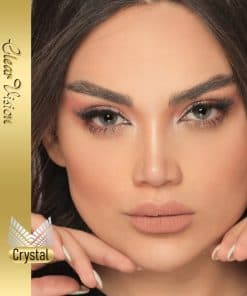خرید لنز رنگی فصلی کلیر ویژن کریستال