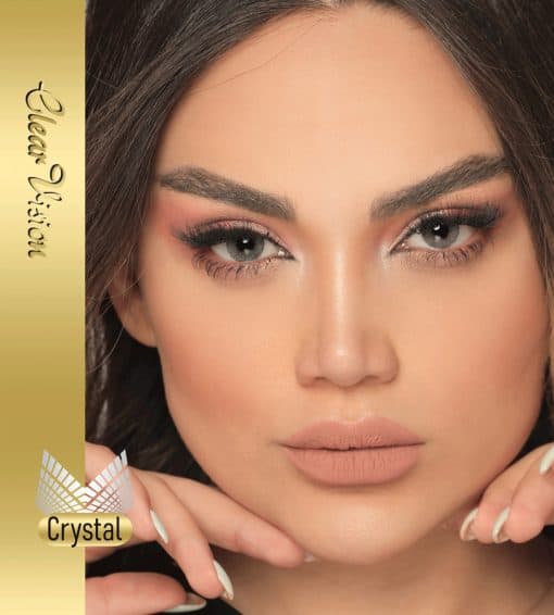 خرید لنز رنگی فصلی کلیر ویژن کریستال