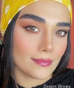 خرید لنز رنگی اف ایکس دیزرت براون