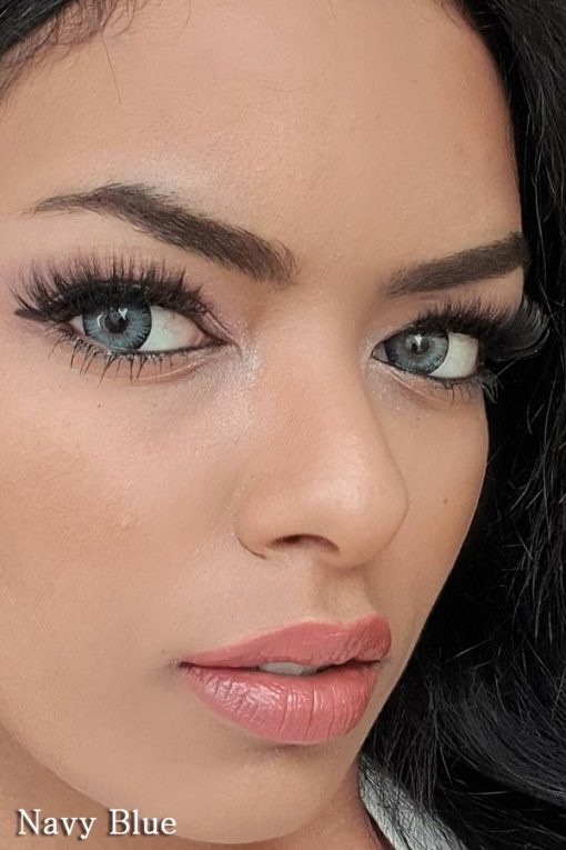 خرید لنز رنگی اف ایکس رنگ ناوی بلو