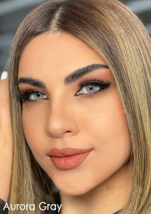 خرید لنز رنگی سری ارورا گری