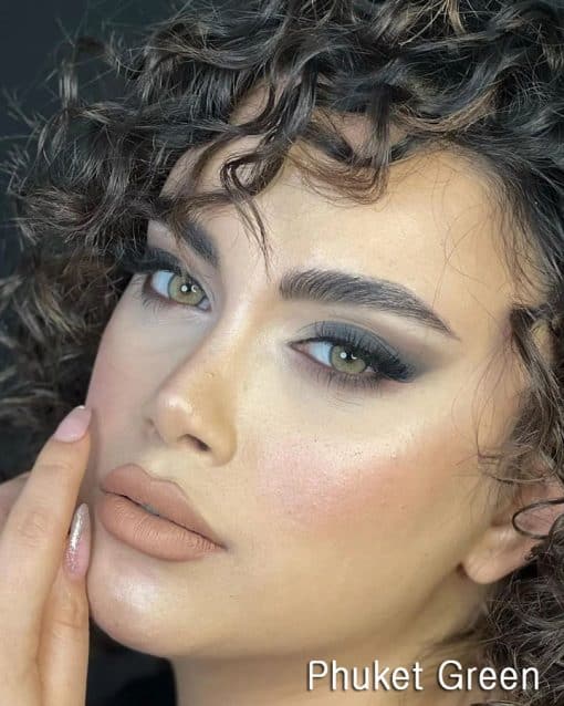 خرید لنز چشم رنگی اف ایکس پوکت گرین