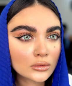 خرید لنز سالانه یونیک باربی بلو