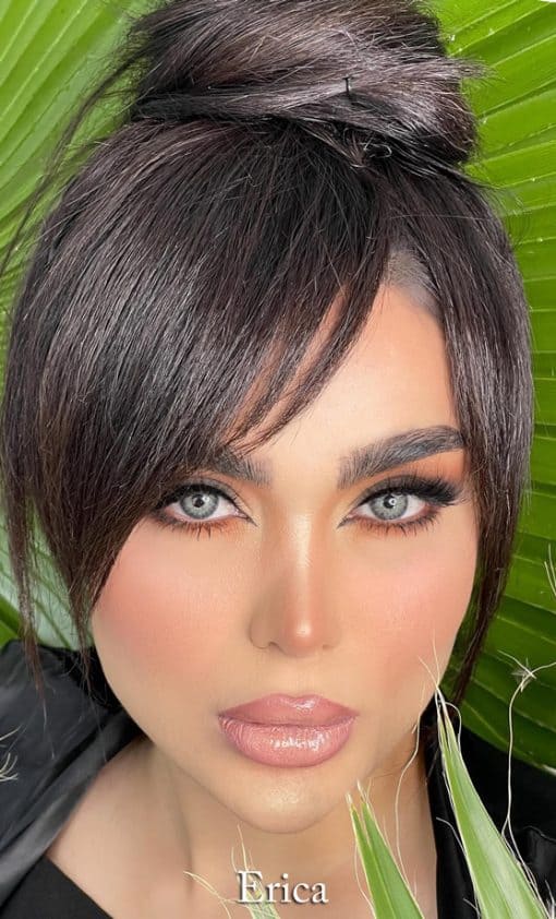 خرید لنز سالانه یونیک رنگ اریکا