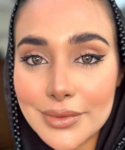 خرید لنز سالانه یونیک رنگ دارک گری