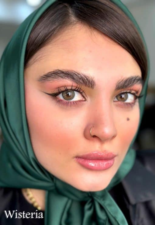 خرید لنز سالانه یونیک رنگ ویستریا