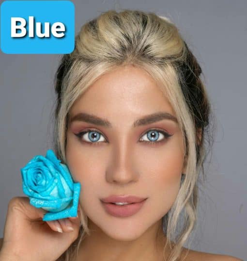خرید لنز مورنینگ رنگ بلو