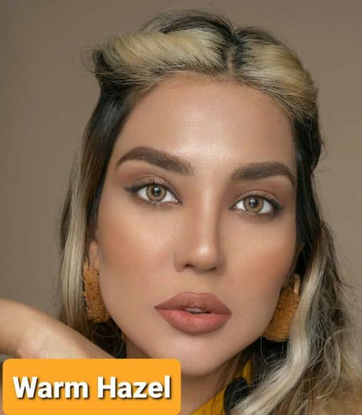 خرید لنز مورنینگ رنگ وارم هازل