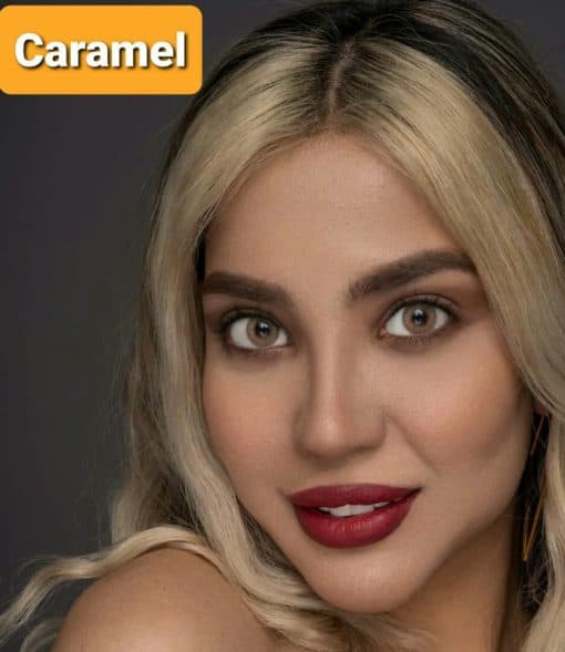 خرید لنز مورنینگ رنگ کارامل