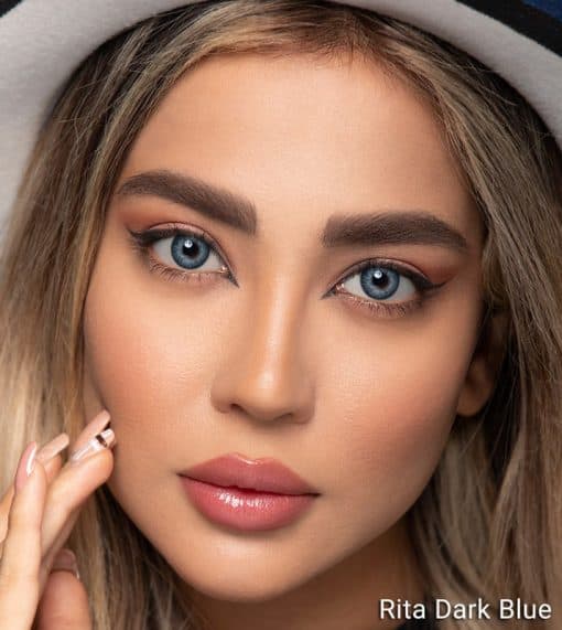 خرید لنز برند اُپتی کالر ریتا دارک بلو