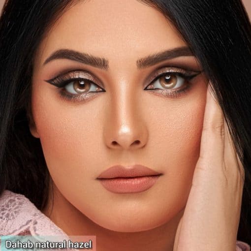 خرید لنز رنگی دهب سری نچرال رنگ هیزل