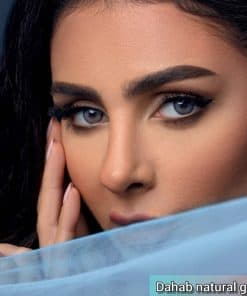خرید لنز رنگی دهب سری نچرال رنگ گری