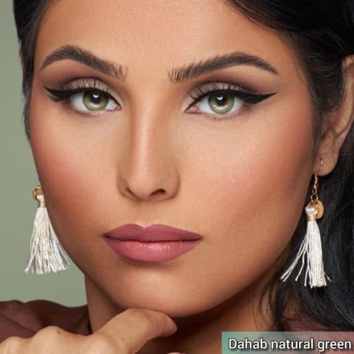 خرید لنز رنگی دهب سری نچرال رنگ گرین